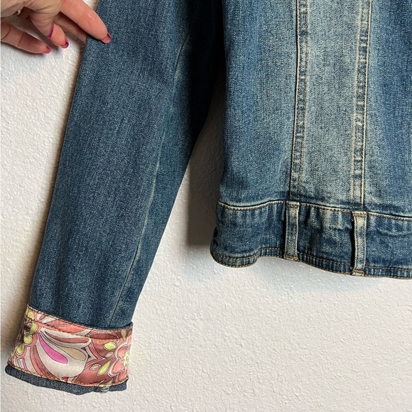 Berek 2 Bejeweled Jean Jacket By Takako Sakon Size XSmall - Picture 9 of 12